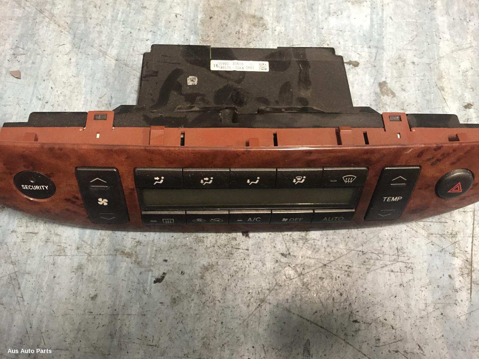 Camry Heater/aircon Controls 2002-2006 sk36,climate control type,08/02-05/06 00001700 #37460