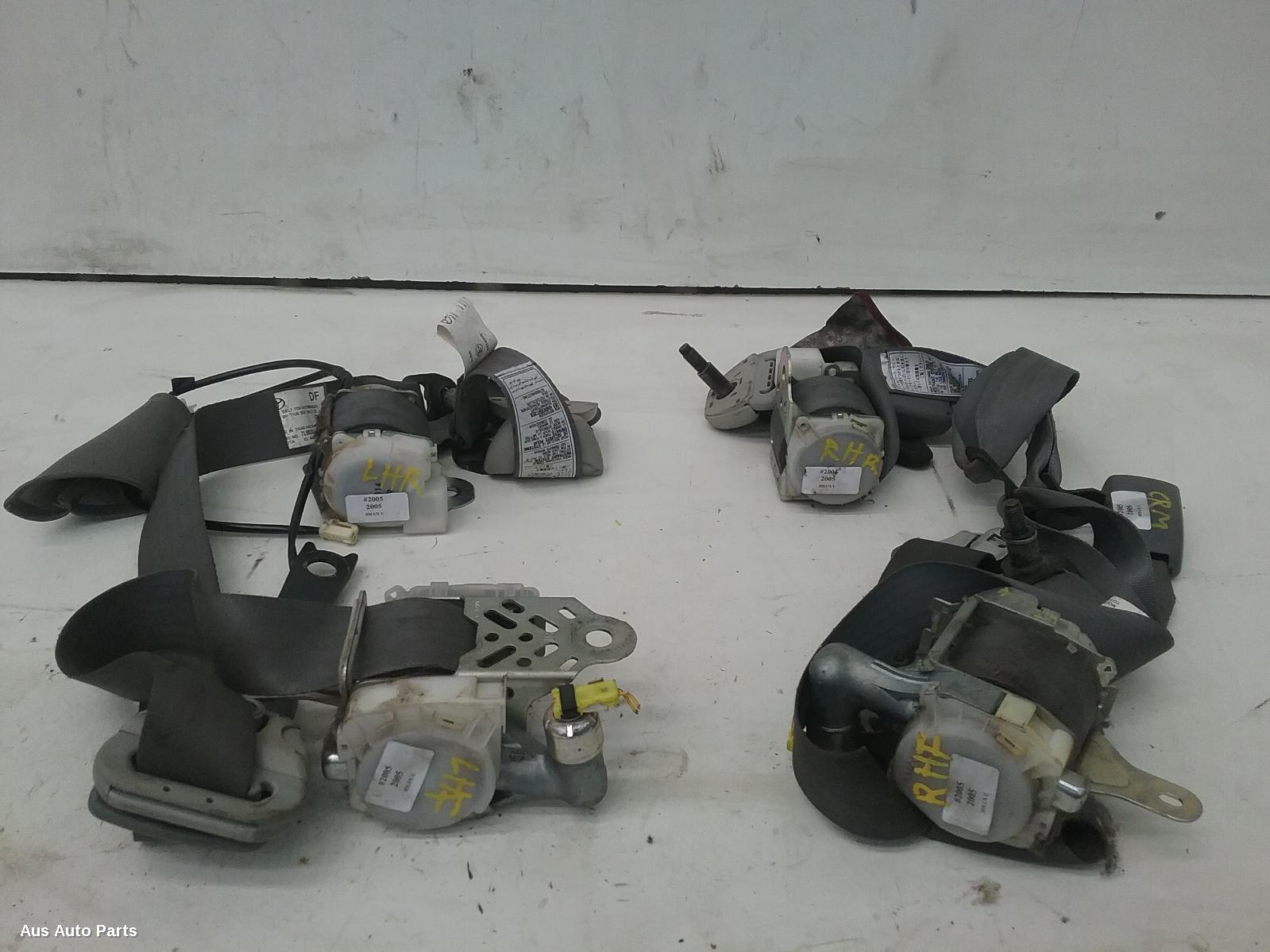 Hilux Seat Belt Stalk 2005-2011 rh rear,seat belt only,dual cab,light grey,03/05-06/11 00002260 #44597