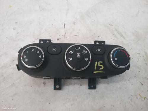 heater/aircon controls