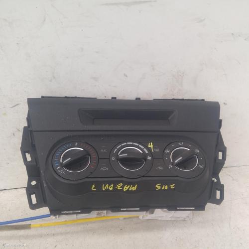 heater/aircon controls