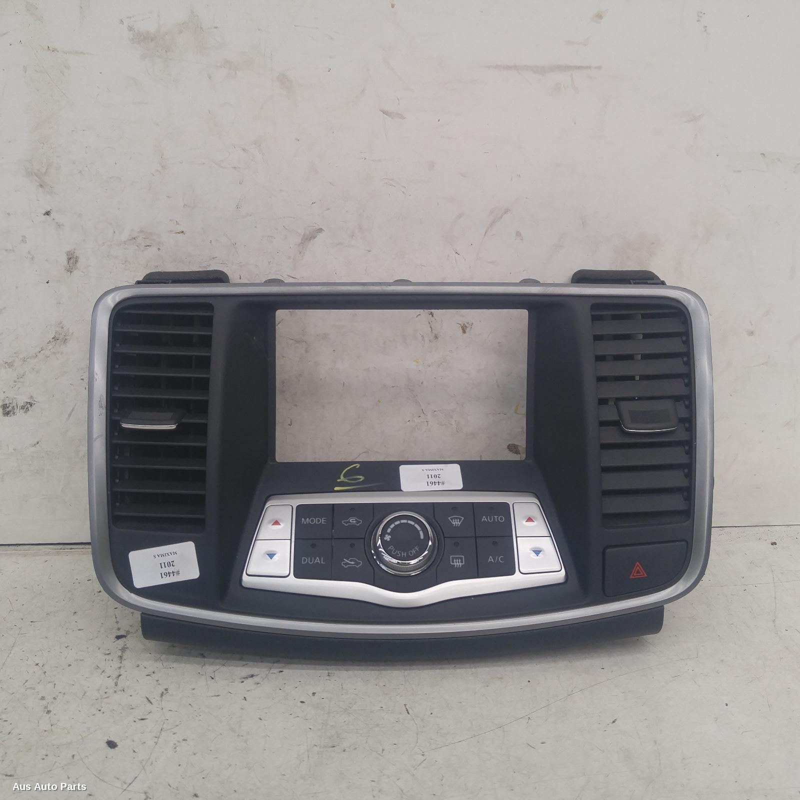 Maxima Heater/aircon Controls 2009-2014 j32,climate control type,06/09-09/14 00004461 #93986