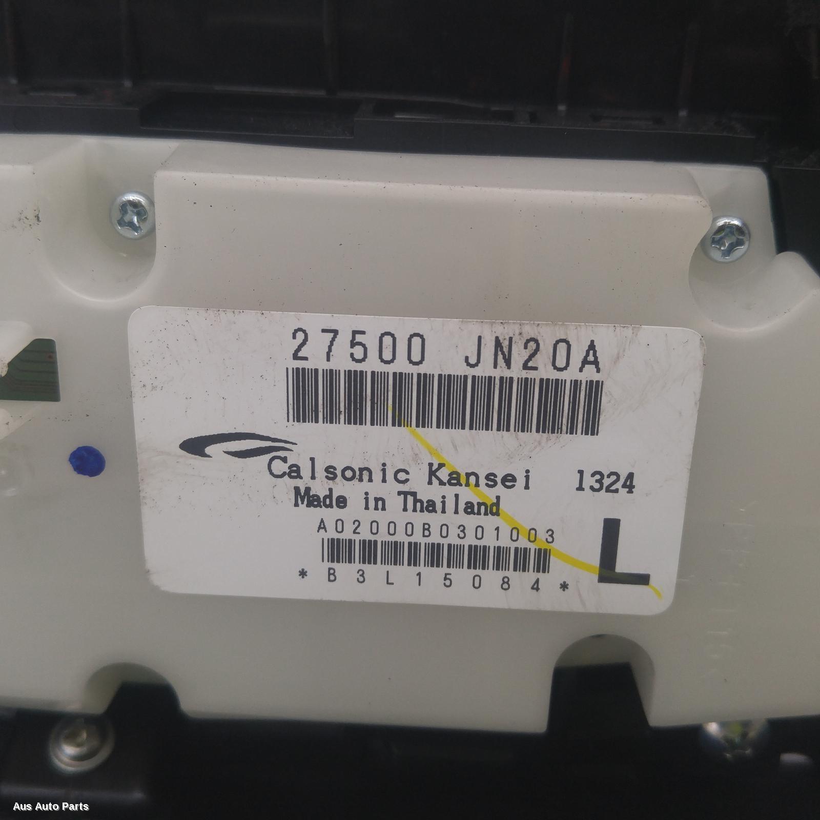 Maxima Heater/aircon Controls 2009-2014 j32,climate control type,06/09-09/14 00004461 #93986