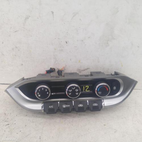 heater/aircon controls