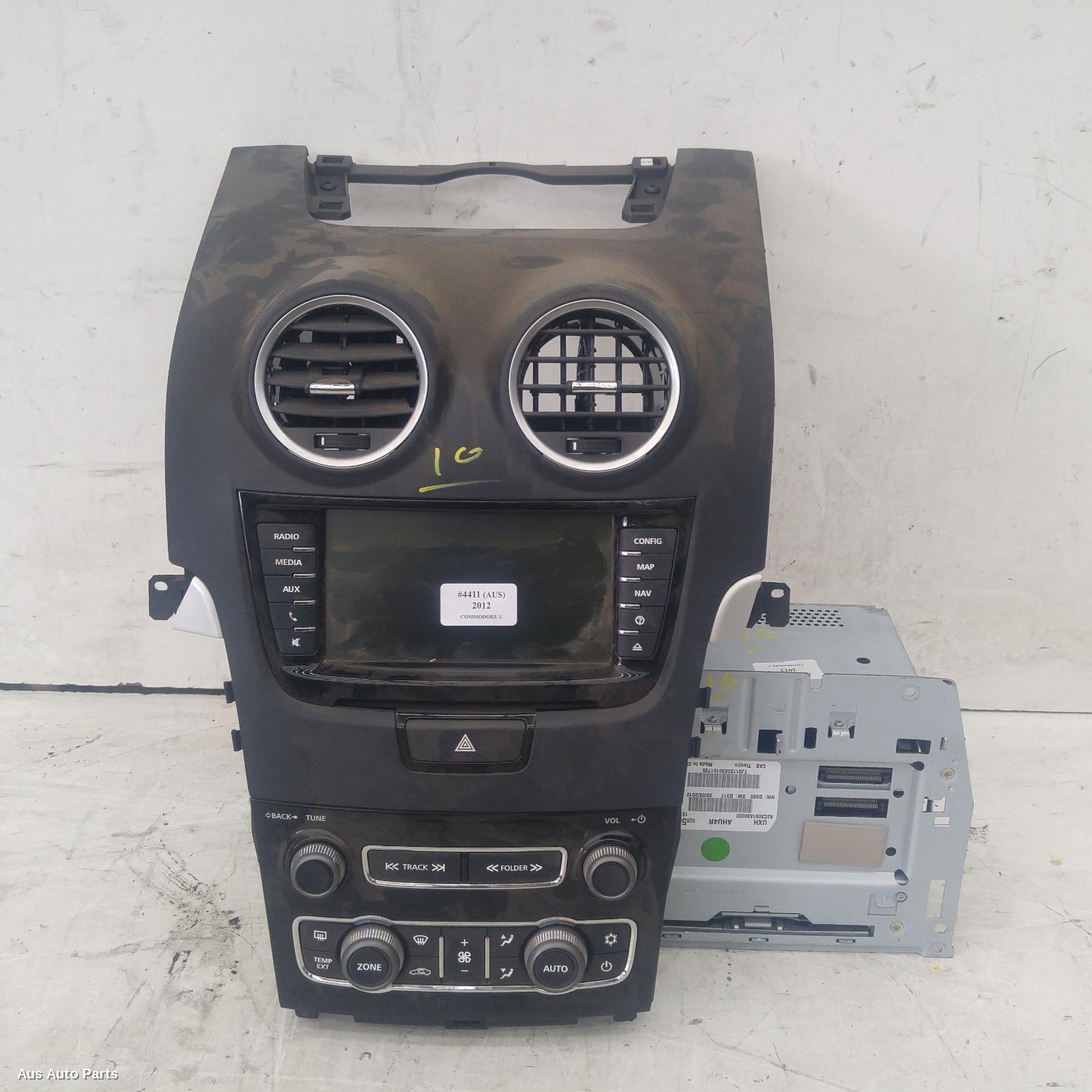 95897, Used heater/aircon controls for 2012 commodore ve, heater control module, single