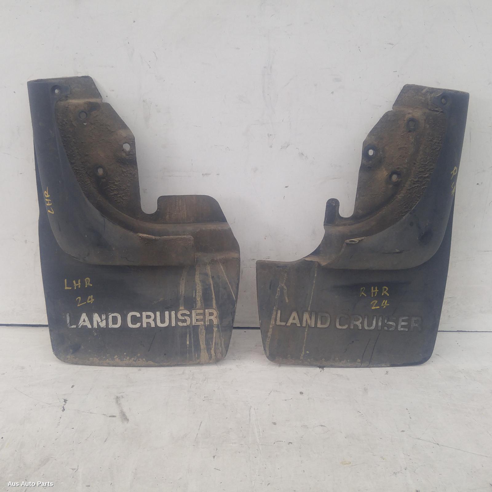 104564, Used mud flaps for 1993 landcruiser 80 series, rh rear
