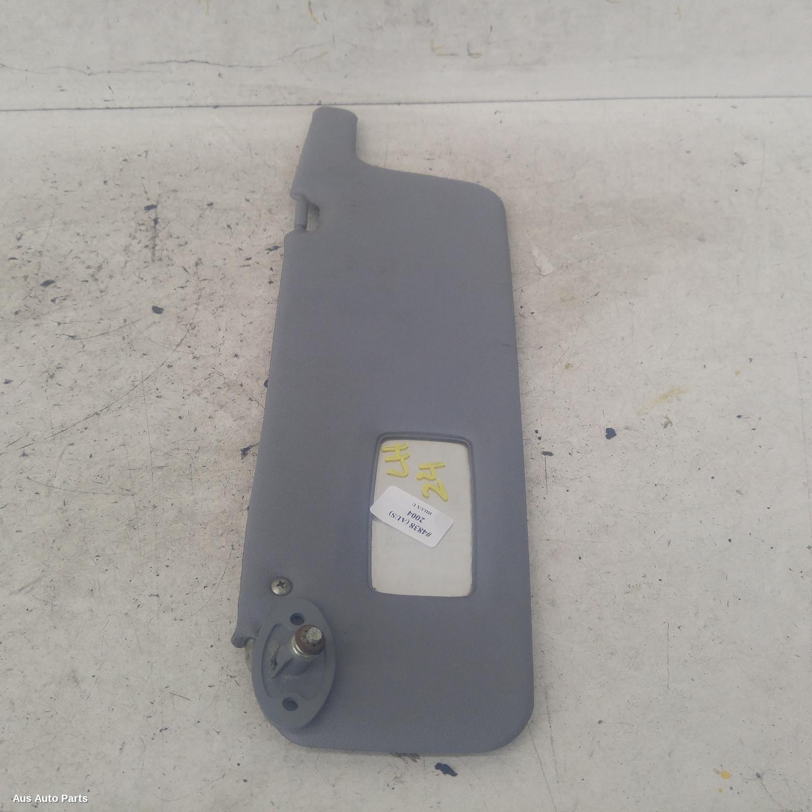 Hilux Sunvisor 2001-2005 lh side,11/01-03/05 00004838 #107497