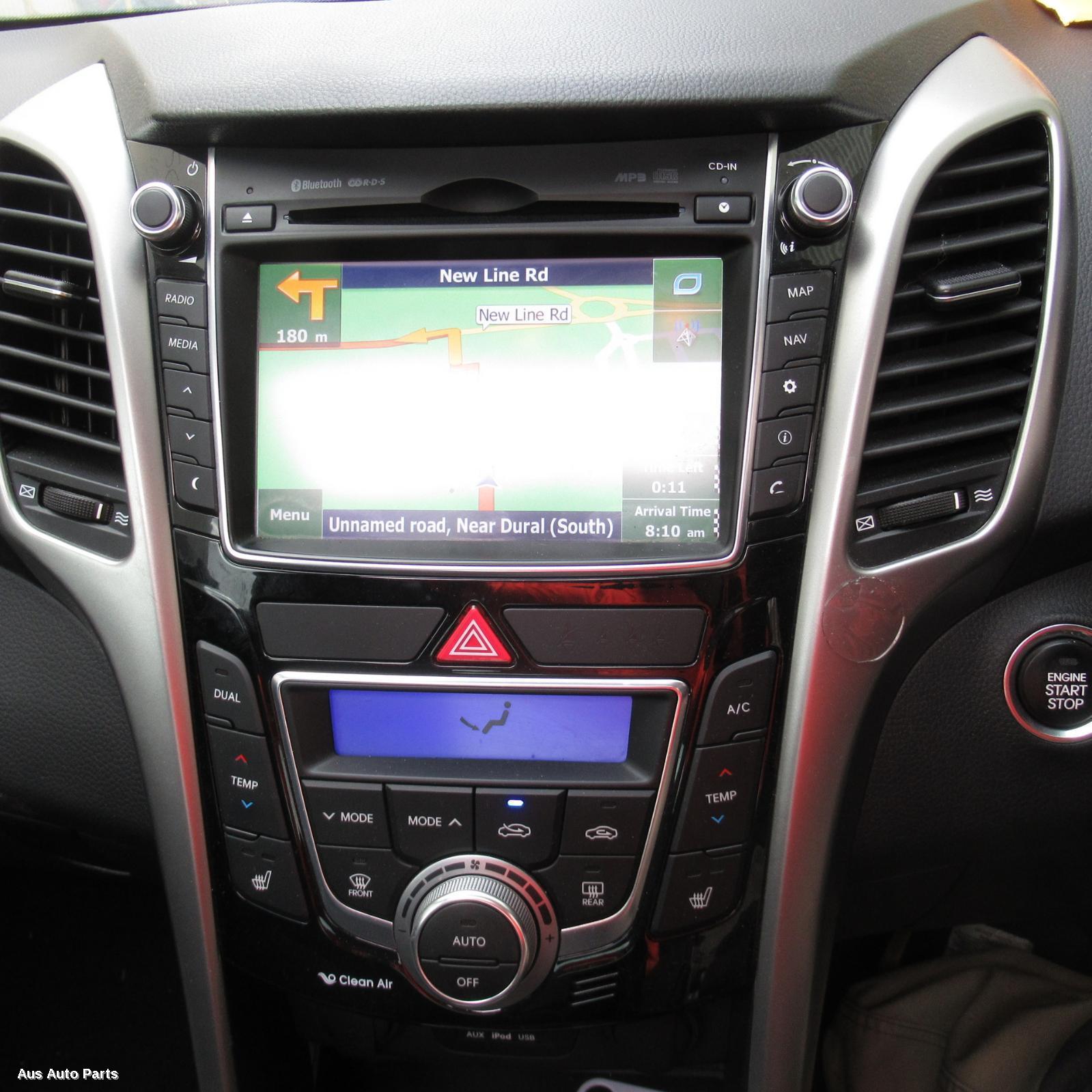 I30 Stereo/head Unit 2012-2017 sat nav head unit,gd,05/12-02/17 00004819 #107616