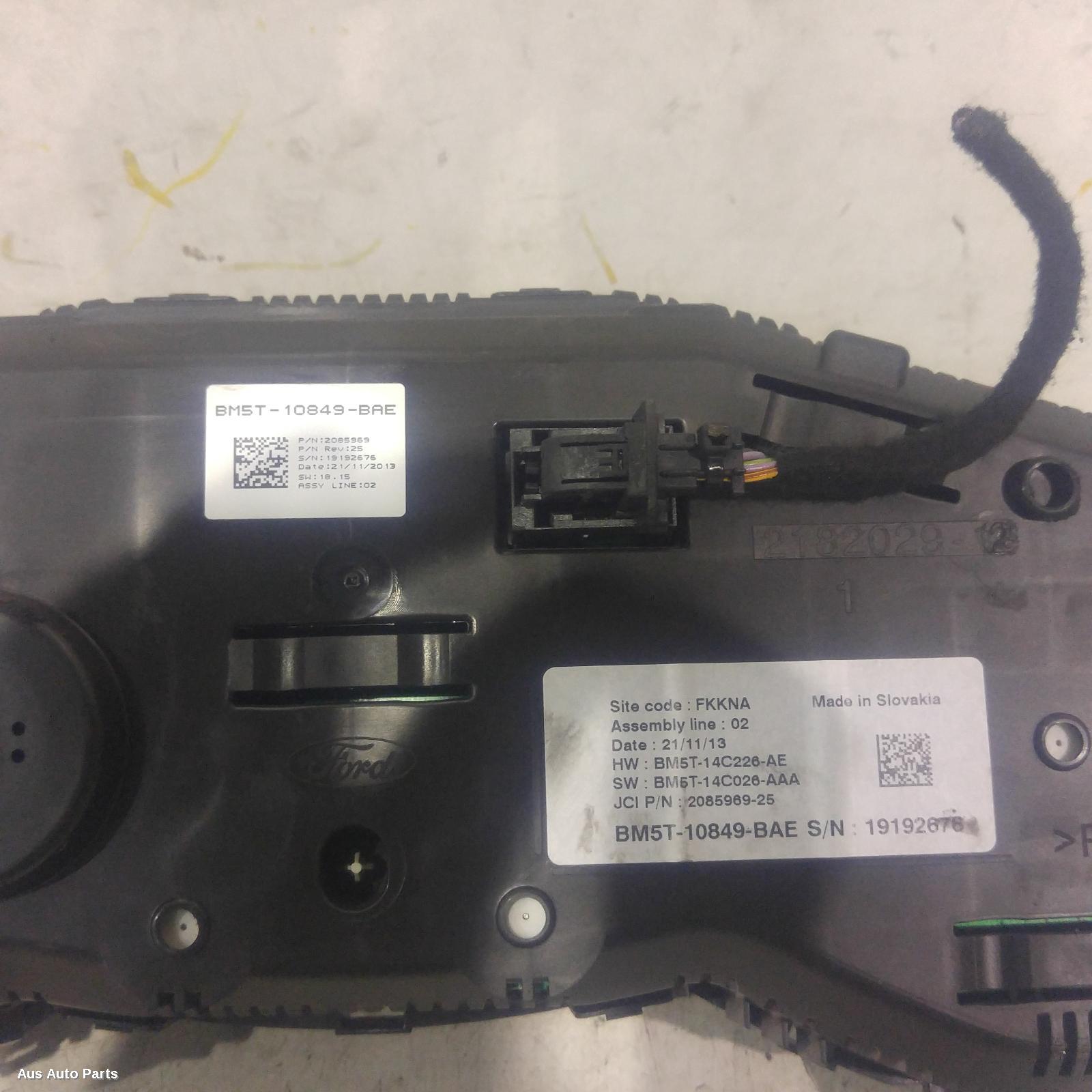 107652, Used instrument cluster for 2014 focus instrument cluster