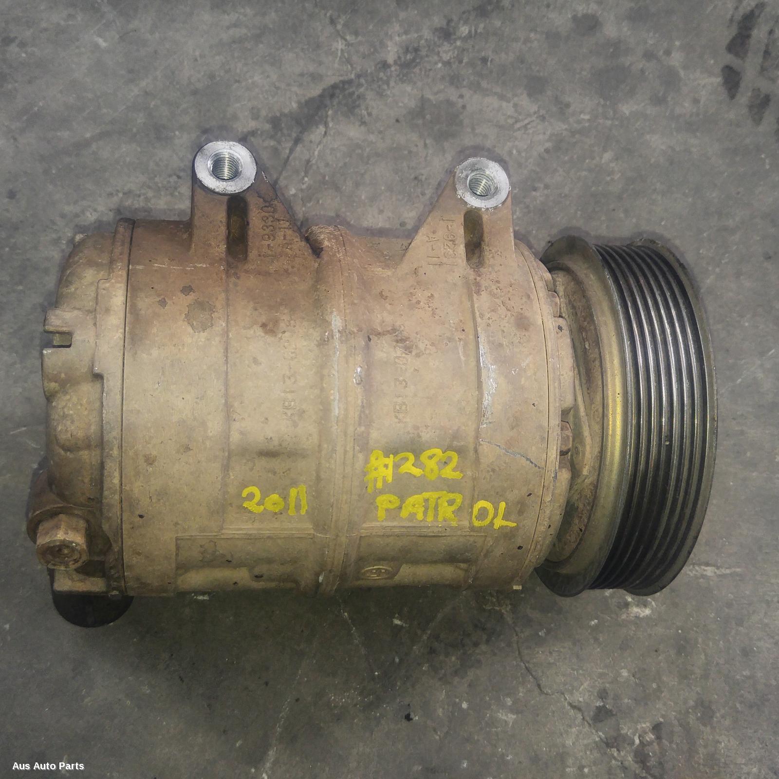 110137, Used aircon compressor for 2011 patrol y61/gu, 3.0, zd30