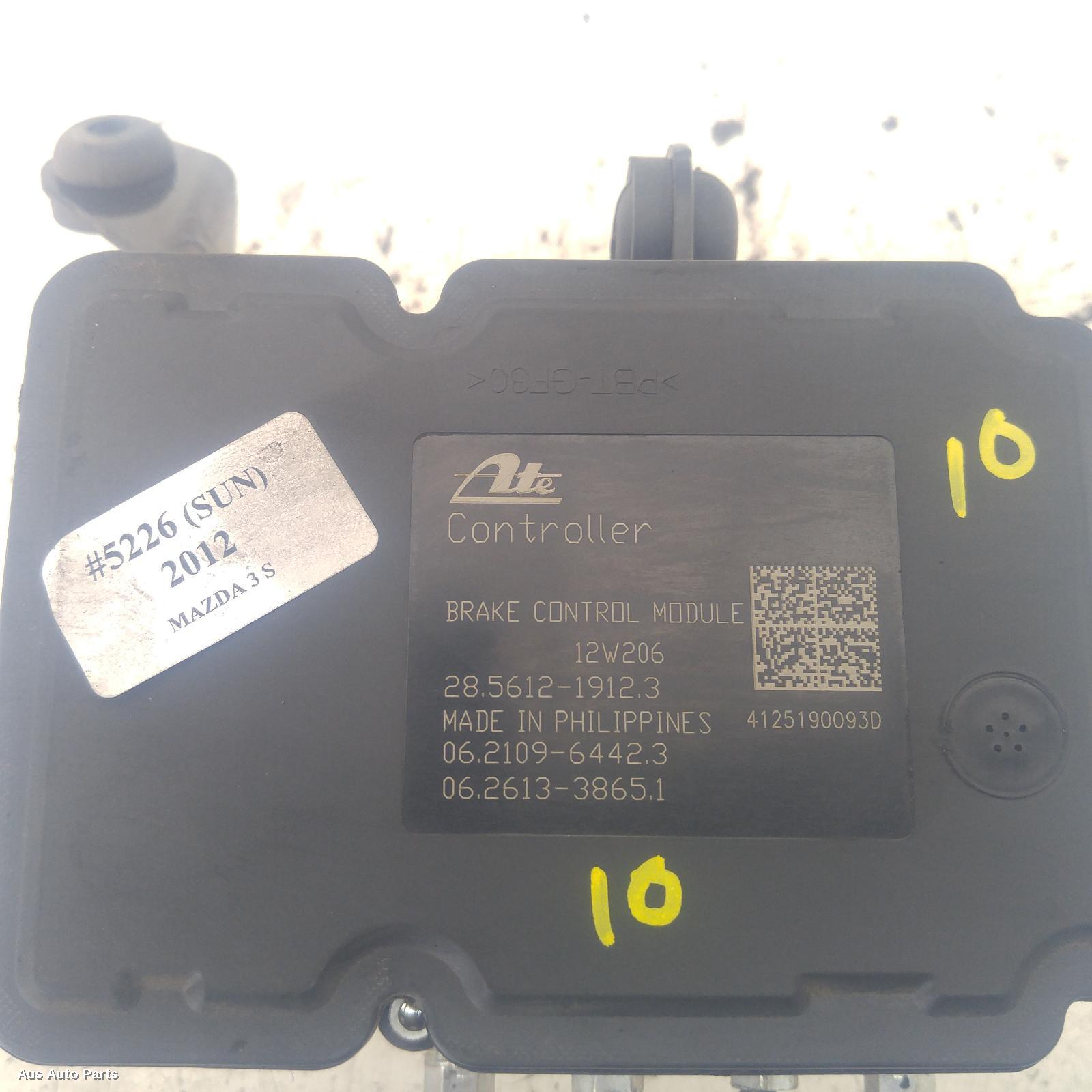 2012 Mazda 3 Abs Module