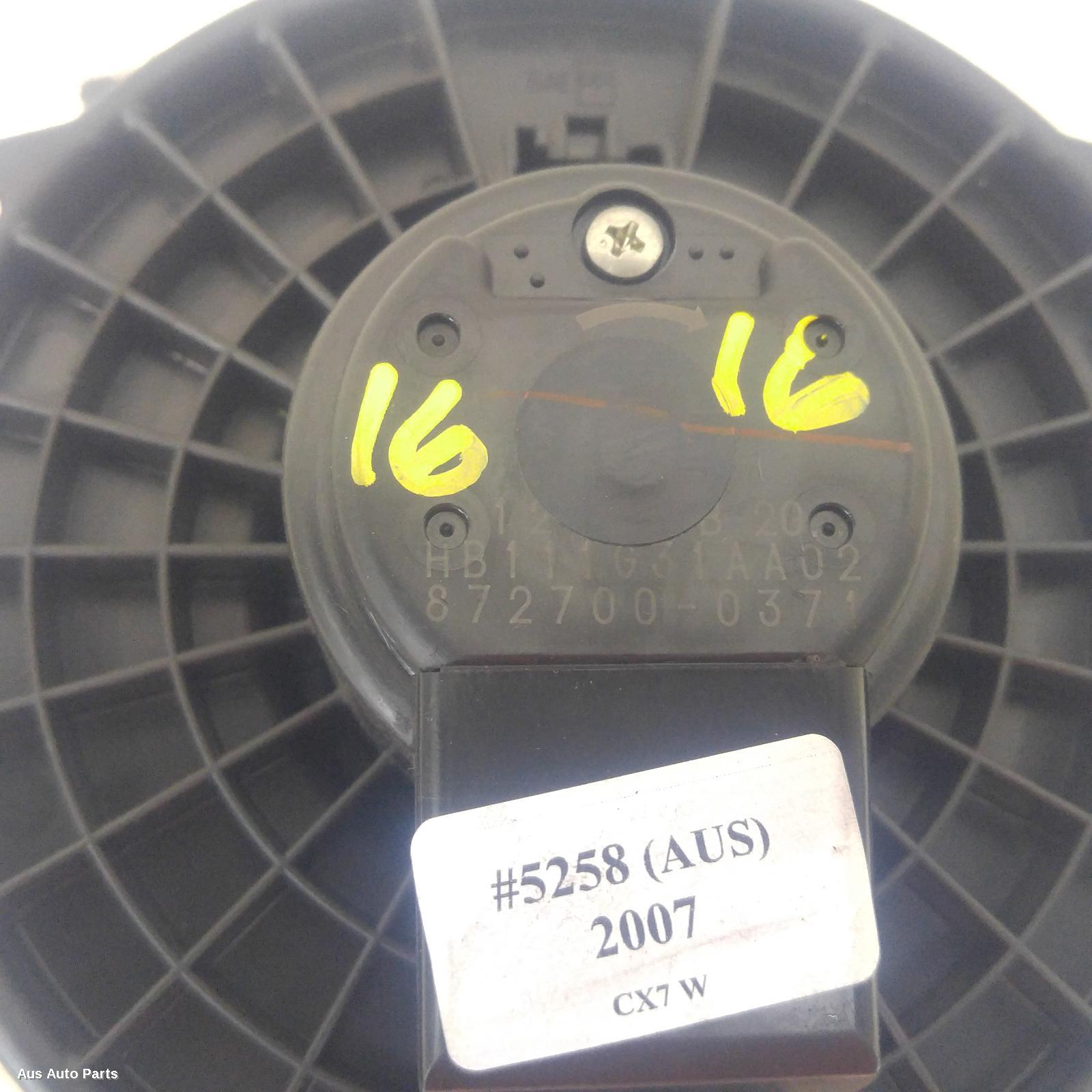Cx7 Heater Fan/motor 2006-2012 er,11/06-02/12 00005258 #111781