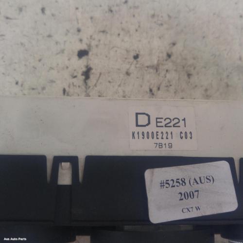 heater/aircon controls