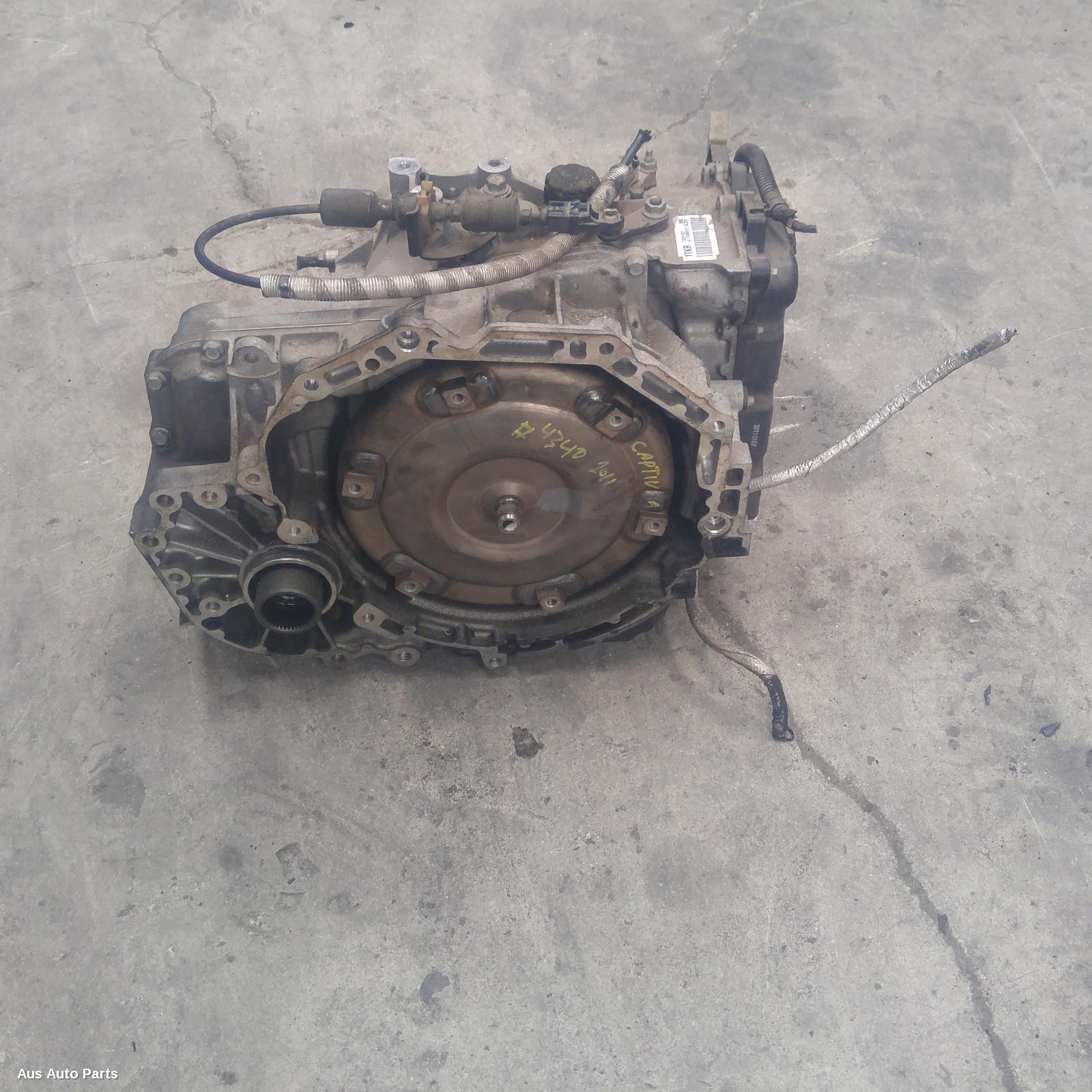 114570, Used transmission/gearbox for 2011 captiva auto, awd, diesel