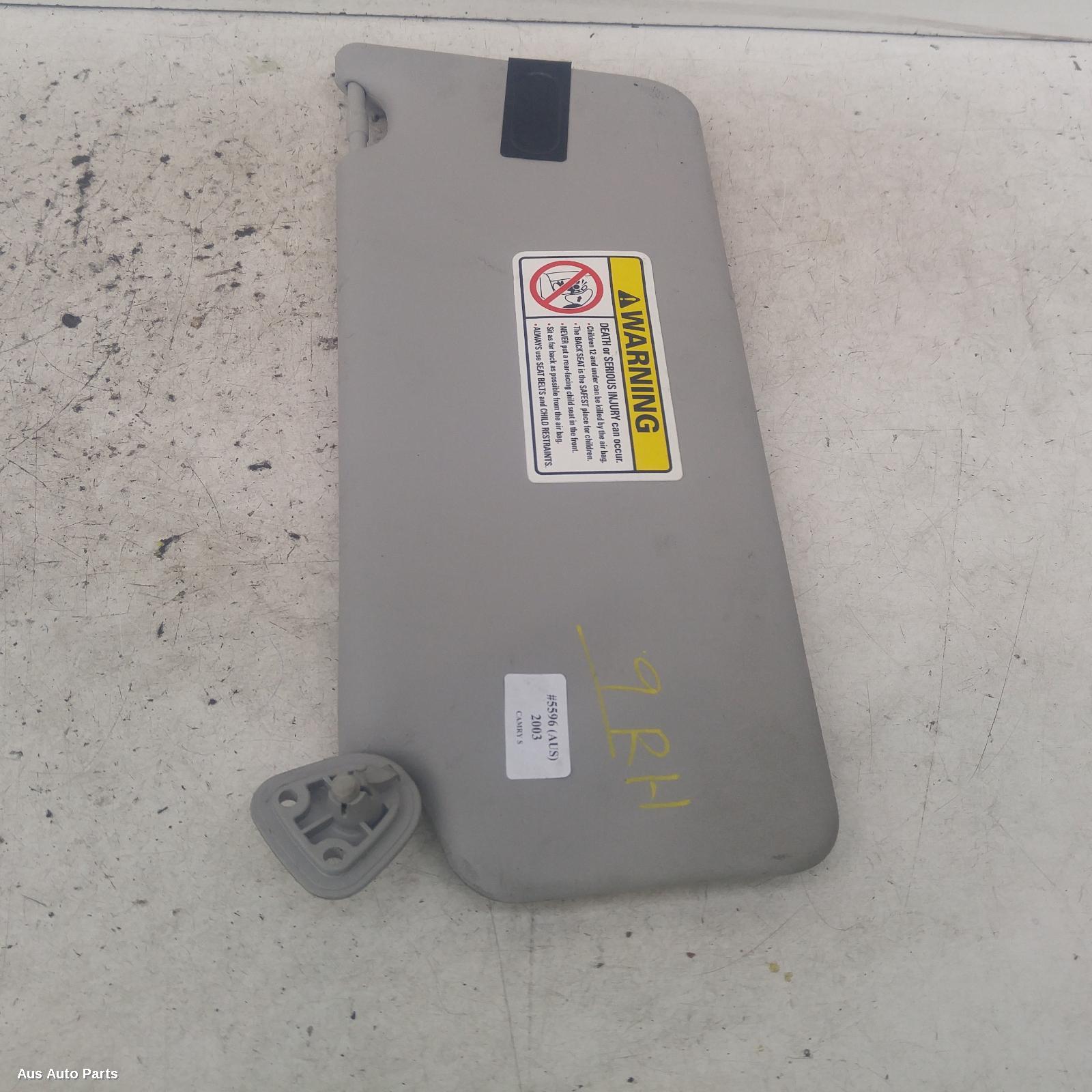 Camry Sunvisor 2002-2006 sk36,rh side,standard type,08/02-05/06 00005596 #114808