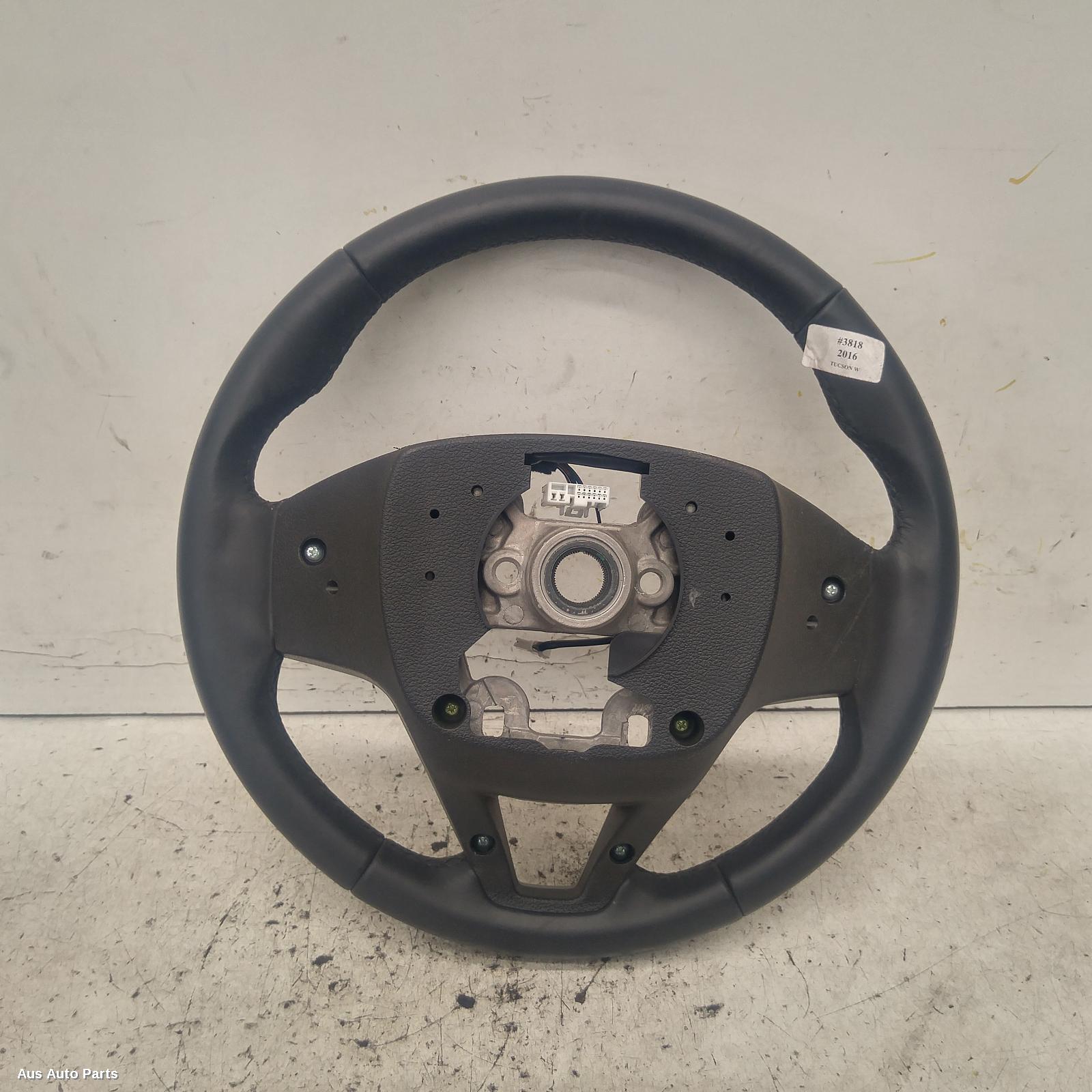 117344, Used steering wheel for 2016 tucson leather, tl, 07/15
