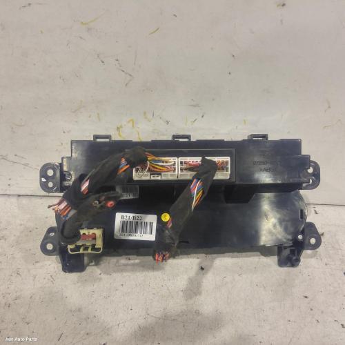 heater/aircon controls