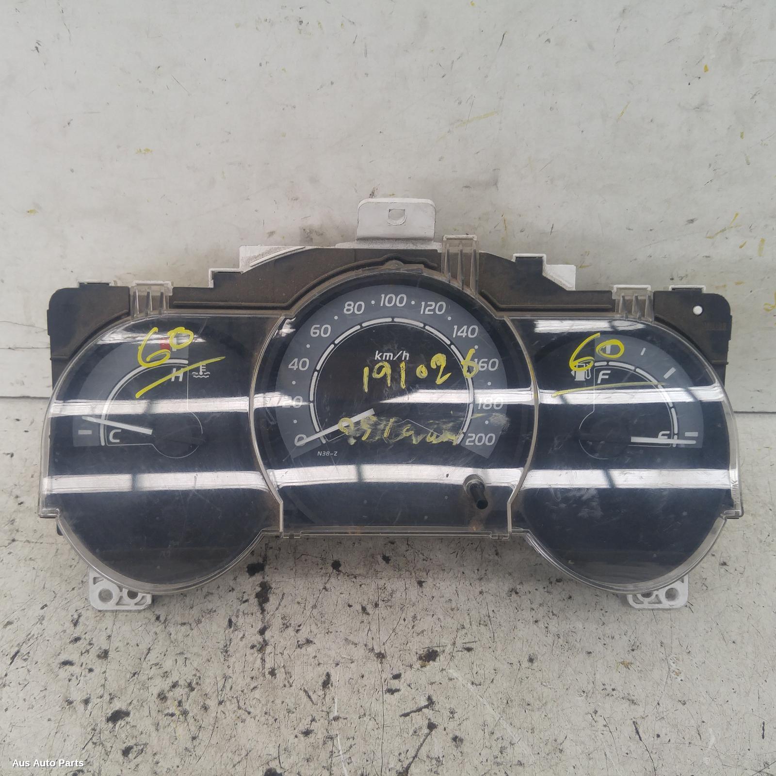 Hilux Instrument Cluster 2005-2011 petrol,2.7,workmate,03/05-06/11 partwh #118654