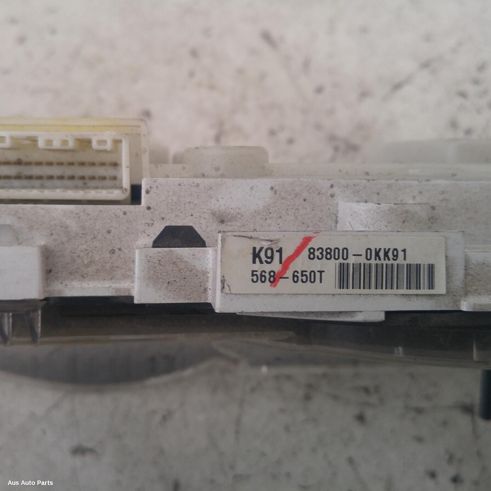 Hilux Instrument Cluster 2005-2011 petrol,2.7,workmate,03/05-06/11 partwh #118654