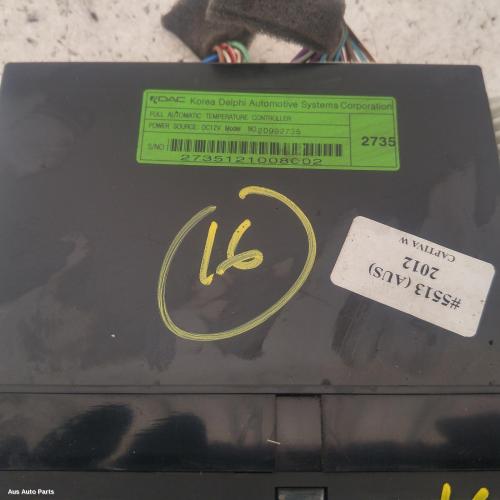 heater/aircon controls