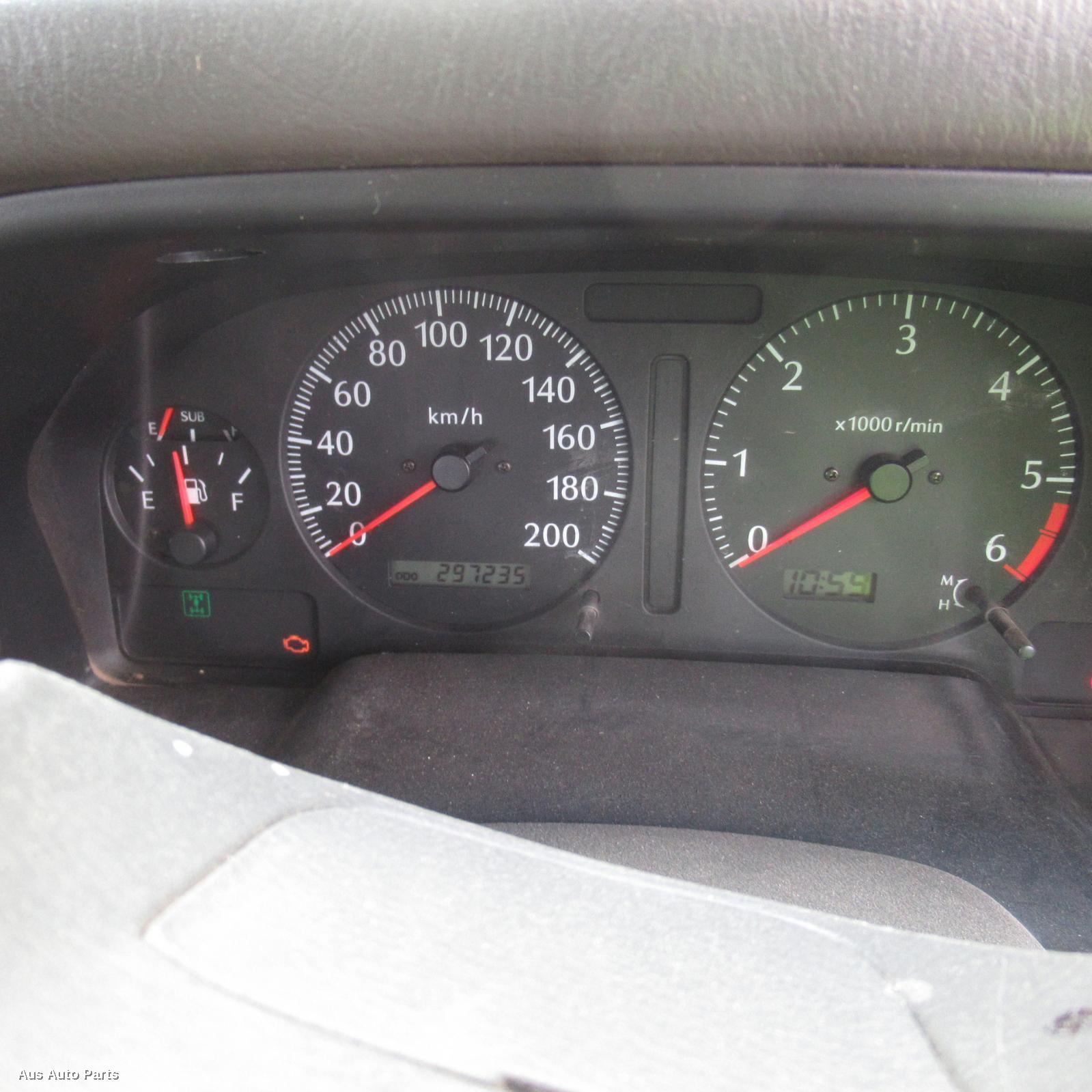 122719, Used instrument cluster for 1999 patrol petrol, manual t/m