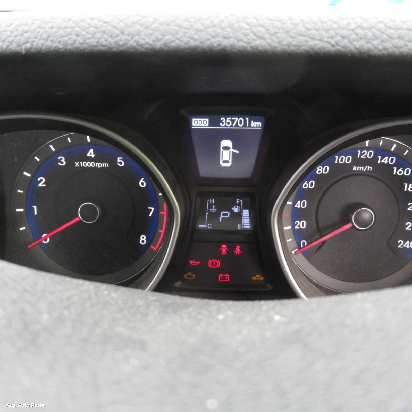 123685, Used instrument cluster for 2015 i30 petrol, auto t/m type
