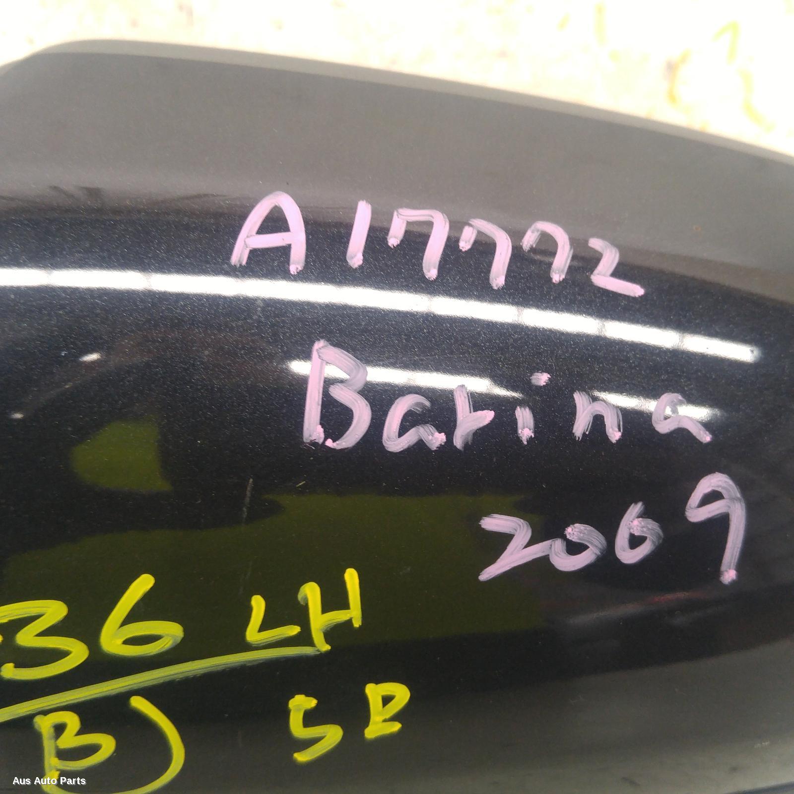 Barina Door Mirror Left 2008-2012 tk,hatch,07/08-12/12 partwh #124525