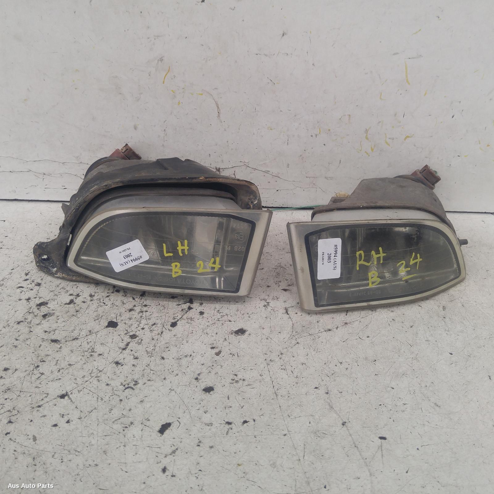 Prado Indicator/fog/side Right 2003-2009 bumper foglamp,120 series,02/03-10/09 00005994 #125644