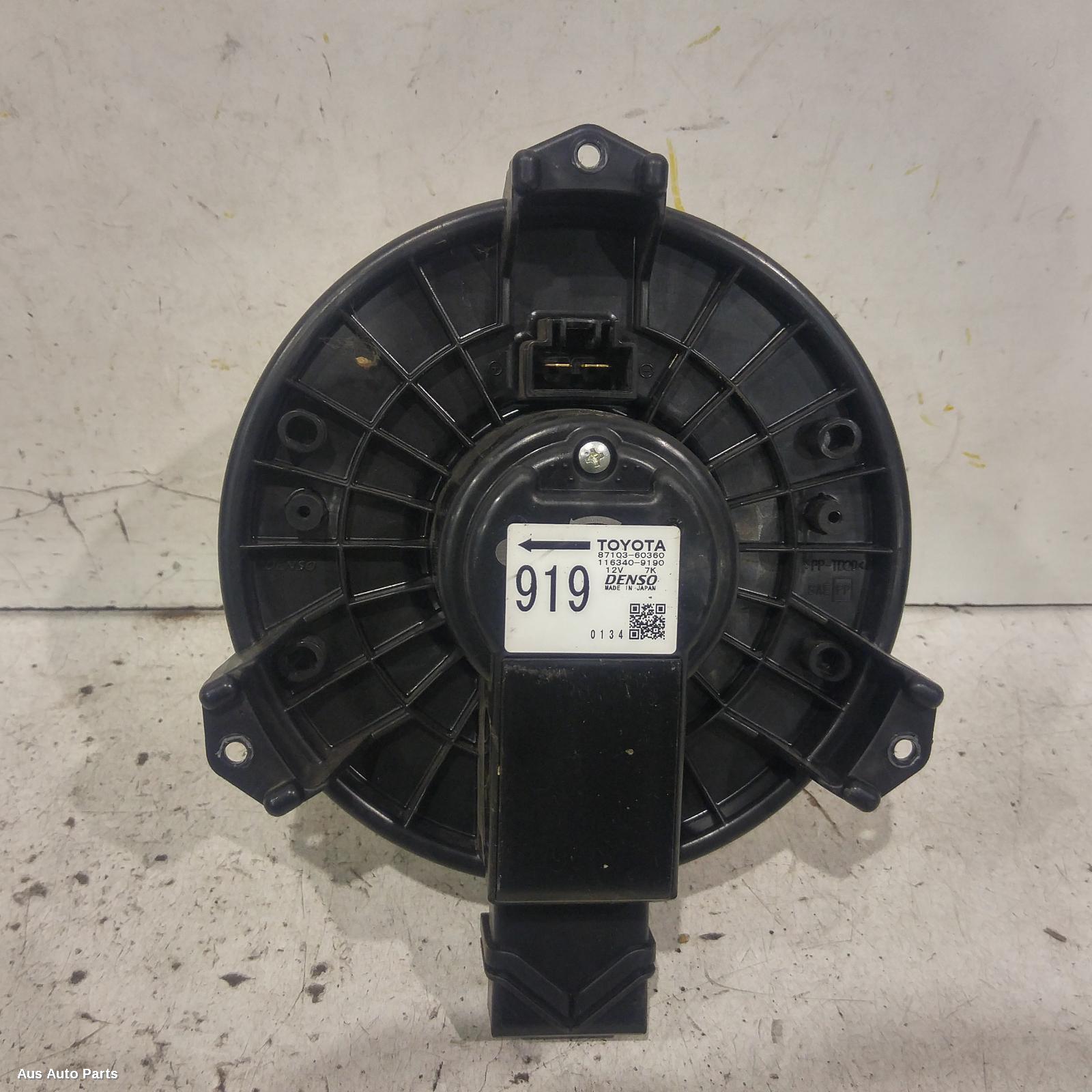 Prado Heater Fan/motor 2003-2009 front,climate control type,120 series,02/03-10/09 00006094 #126050