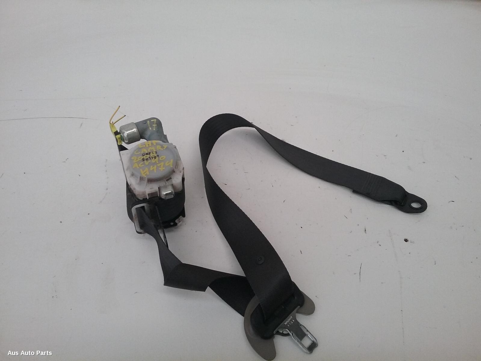 Camry Seat Belt Stalk 2006-2011 lh front,seat belt only,acv40,06/06-11/11 00000474 #21137