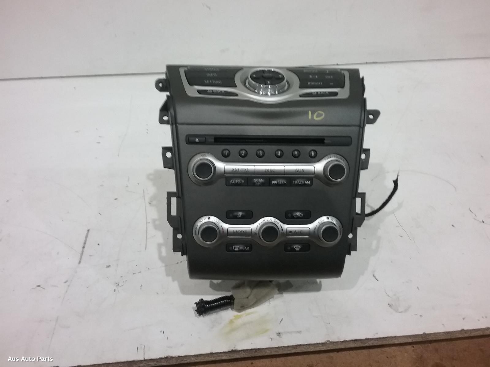 15112, Used stereo/head unit for 2012 murano head unit, single disc