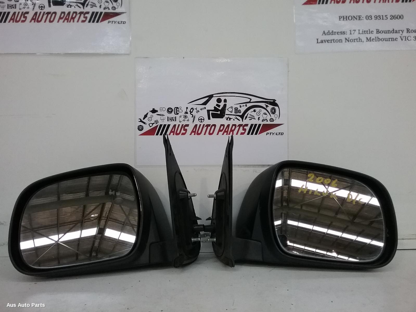 Hilux Door Mirror Right 2005-2015 manual,black,03/05-08/15 xmirror #8440