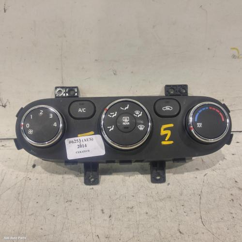 heater/aircon controls