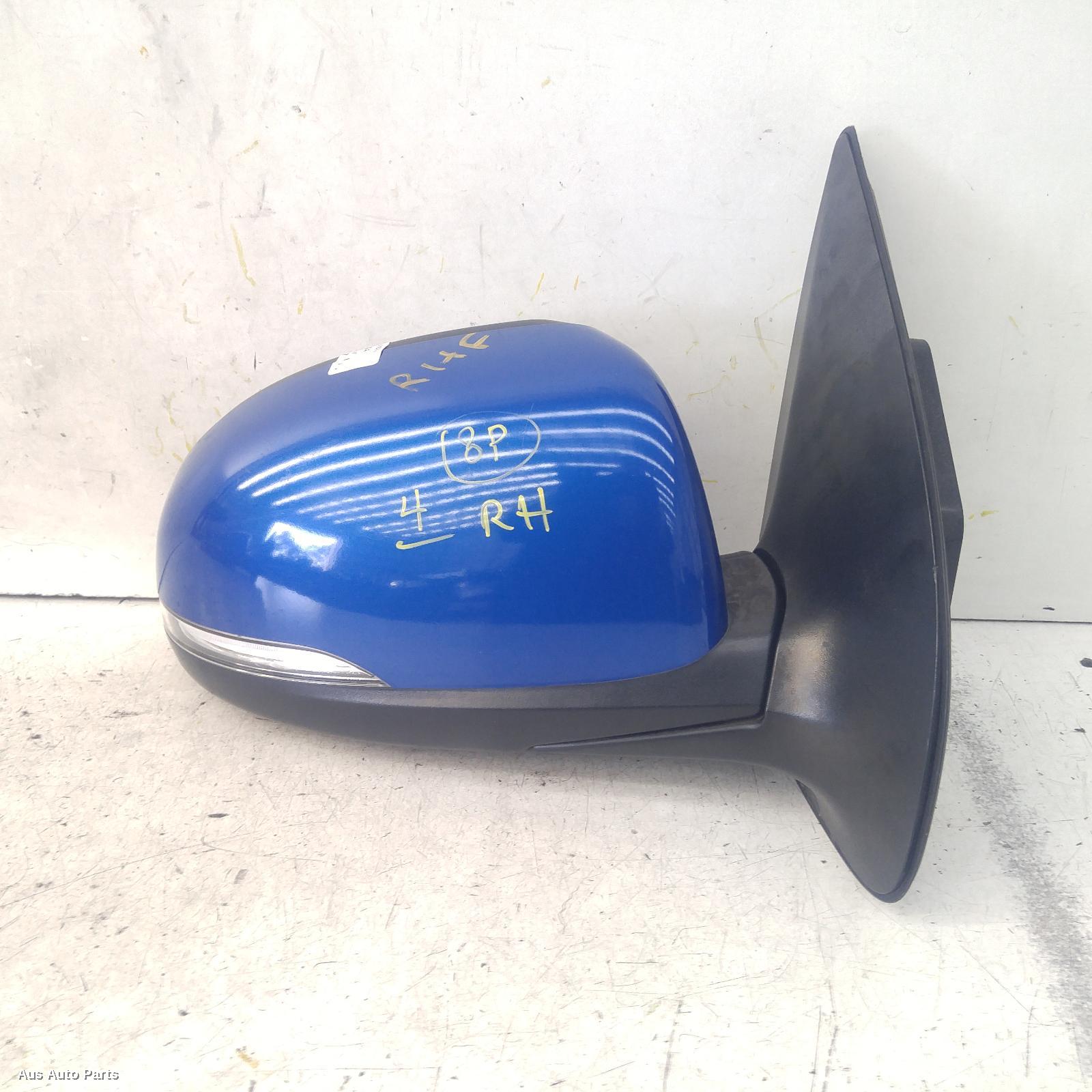 I20 Door Mirror Right 2012-2015 pb,power folding,w/ flasher type,03/12-12/15 00006255 #128294