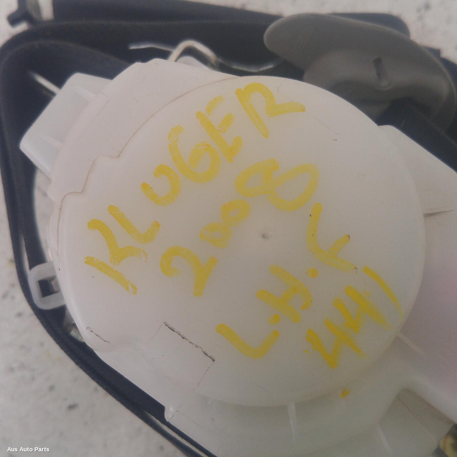 Kluger Seat Belt Stalk 2007-2010 lh front,seat belt only,black,gsu40-gsu45,05/07-07/10 partwh #128608