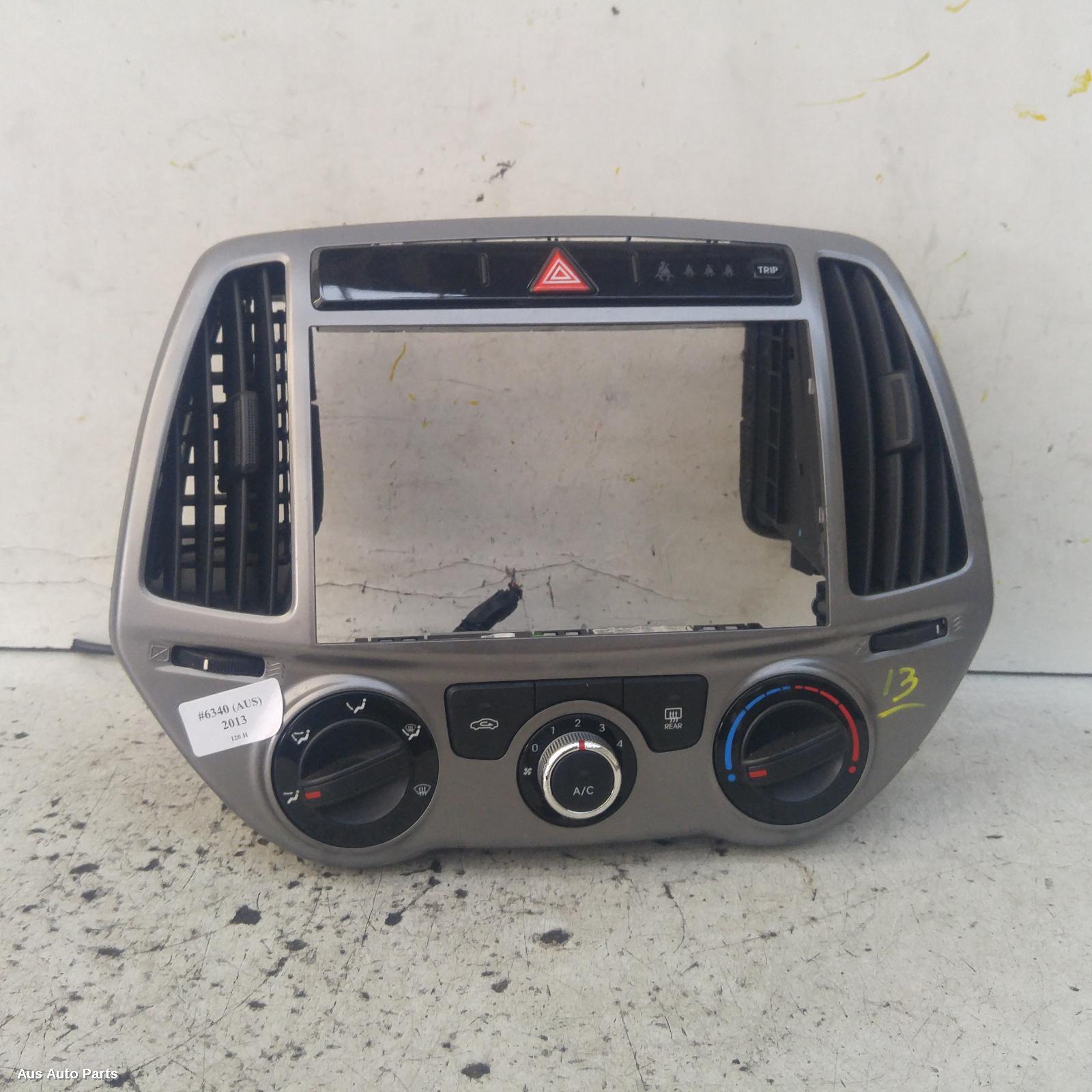 I20 Heater/aircon Controls 2012-2015 pb,non climate type,06/12-12/15 00006340 #128966