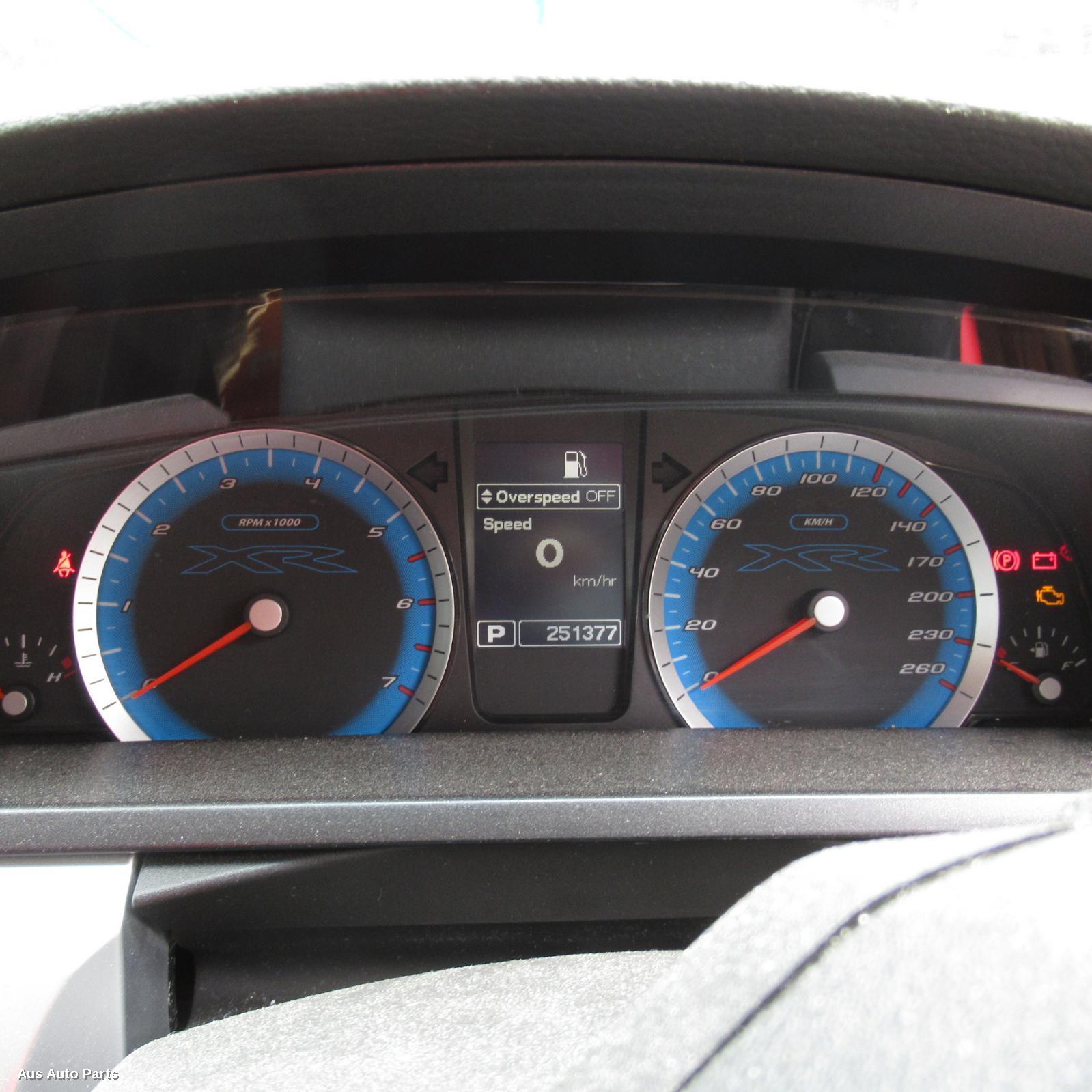 130348, Used instrument cluster for 2010 falcon fg, instrument