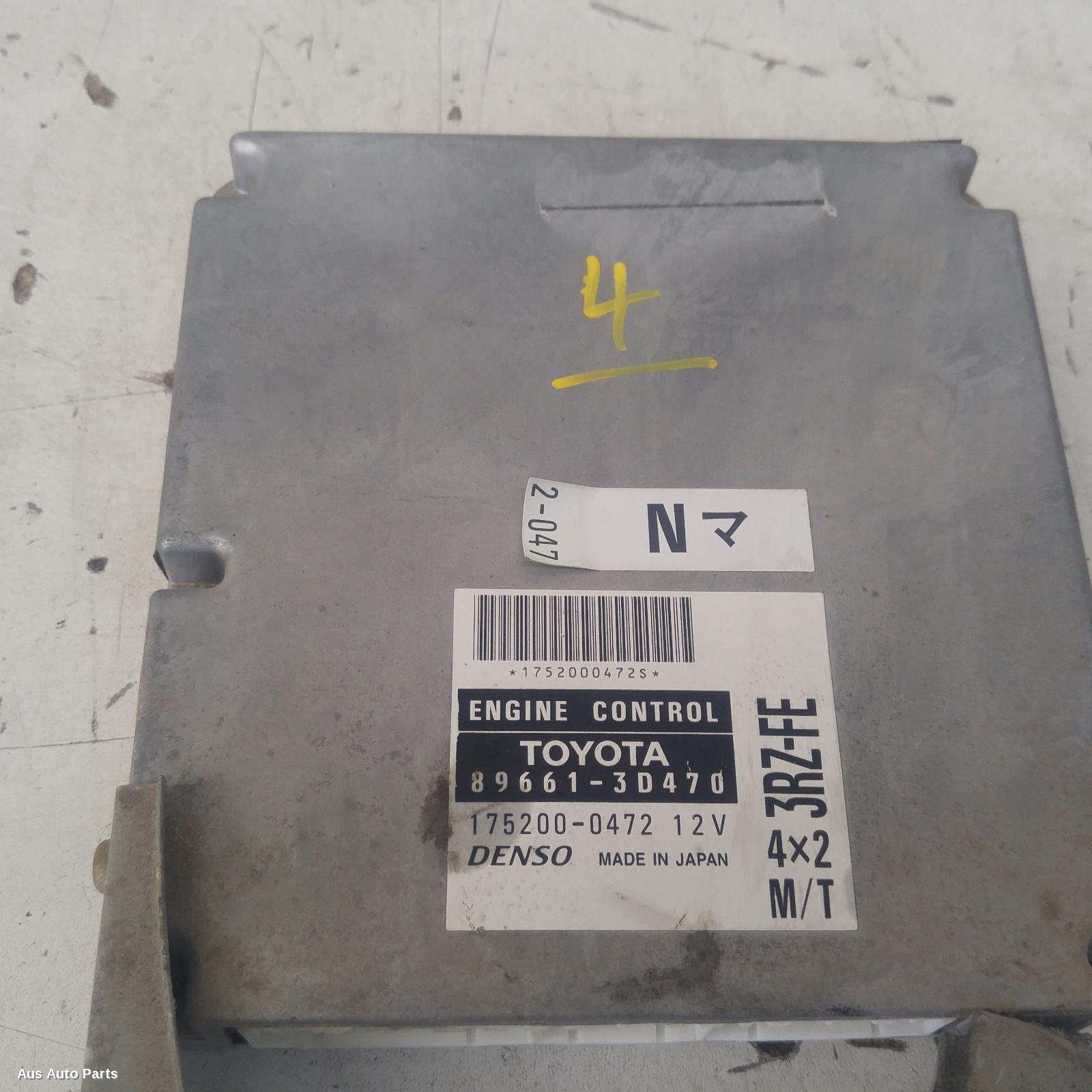 132185, Used ecu for 2003 hilux| engine ecu, 2.7, 3rz-fe, petrol