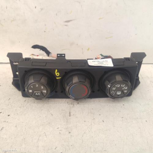 heater/aircon controls