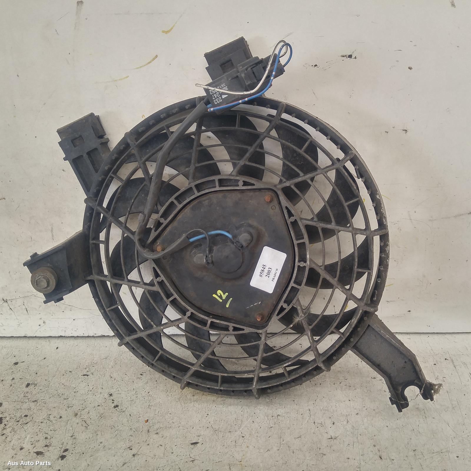 Prado Fan 2003-2009 a/c fan,4.0,1gr-fe,petrol,120 series,02/03-10/09 00005845 #139702