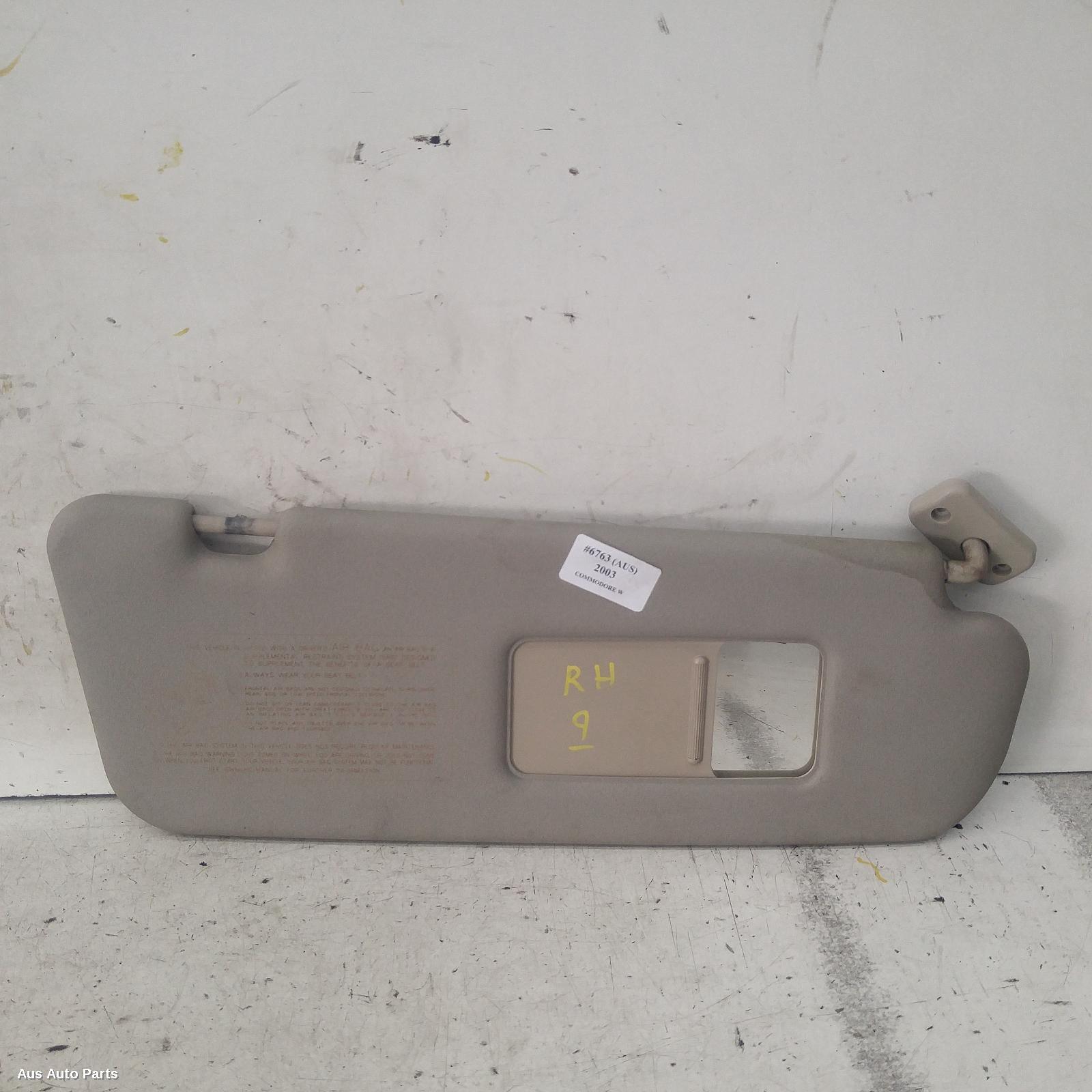 Commodore Sunvisor 2002-2007 vy1-vz,rh side,10/02-09/07 00006763 #139971