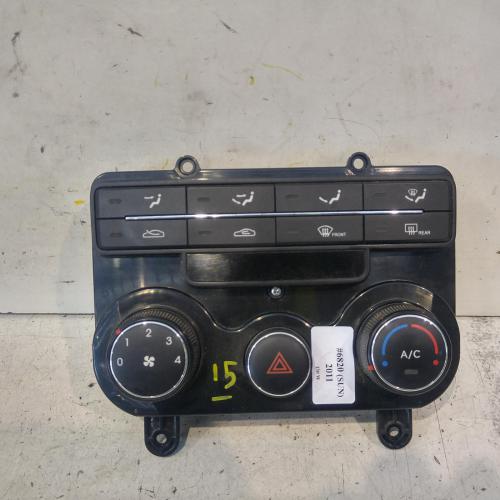 heater/aircon controls