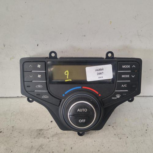 heater/aircon controls