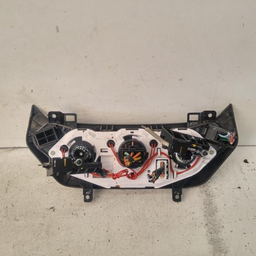 heater/aircon controls