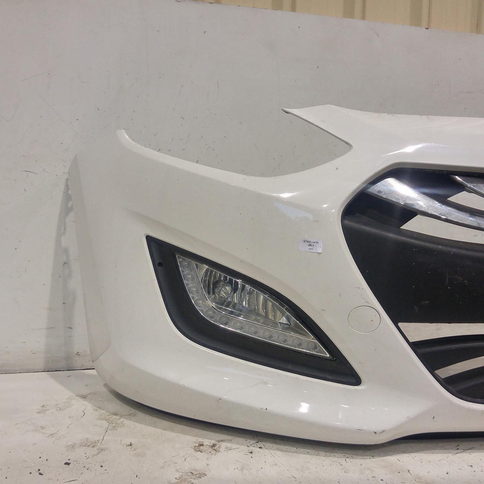 148034, Used bumper front for 2013 i30 gd, wagon/3dr hatch, 02/1202/17