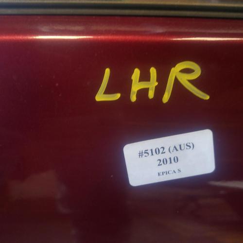 door/sliding rear left