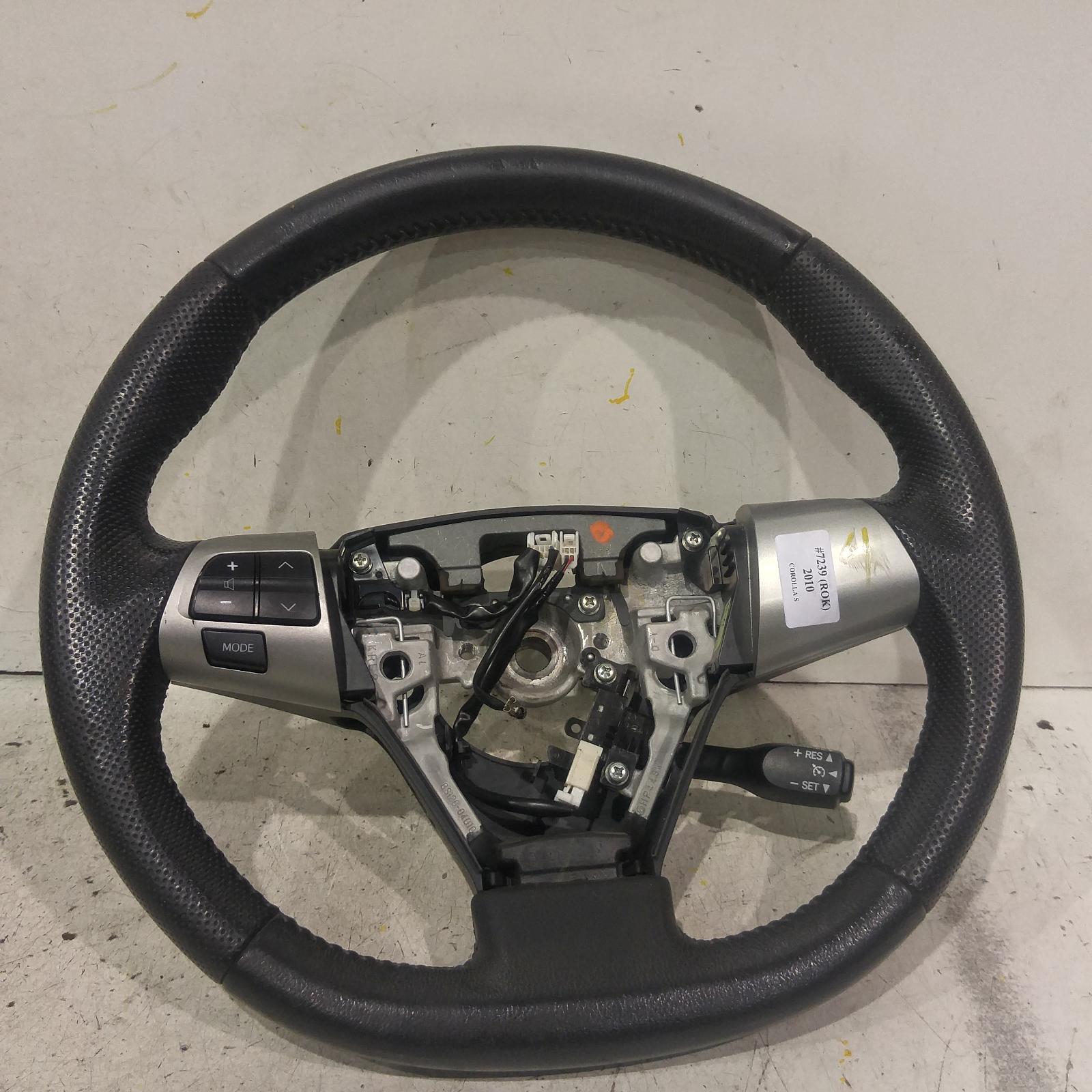 Corolla Steering Wheel 2010-2013 leather,zre152/153r,sedan,05/10-12/13 00007239 #152150