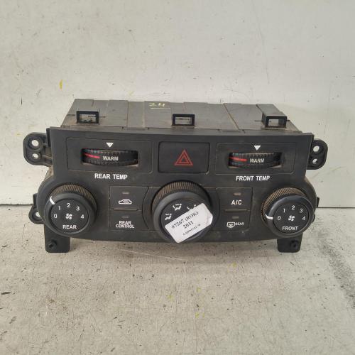 heater/aircon controls