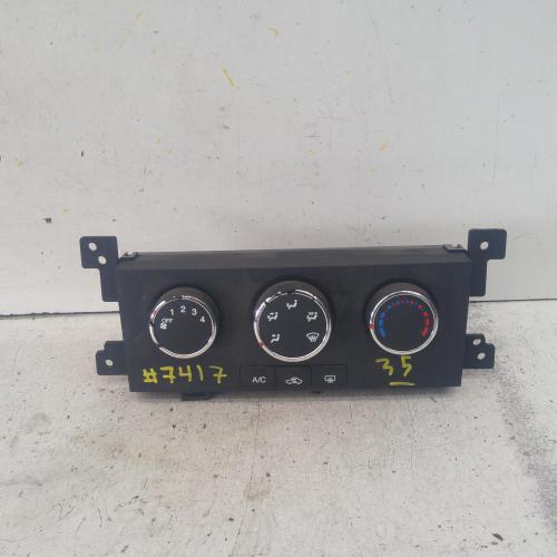 heater/aircon controls