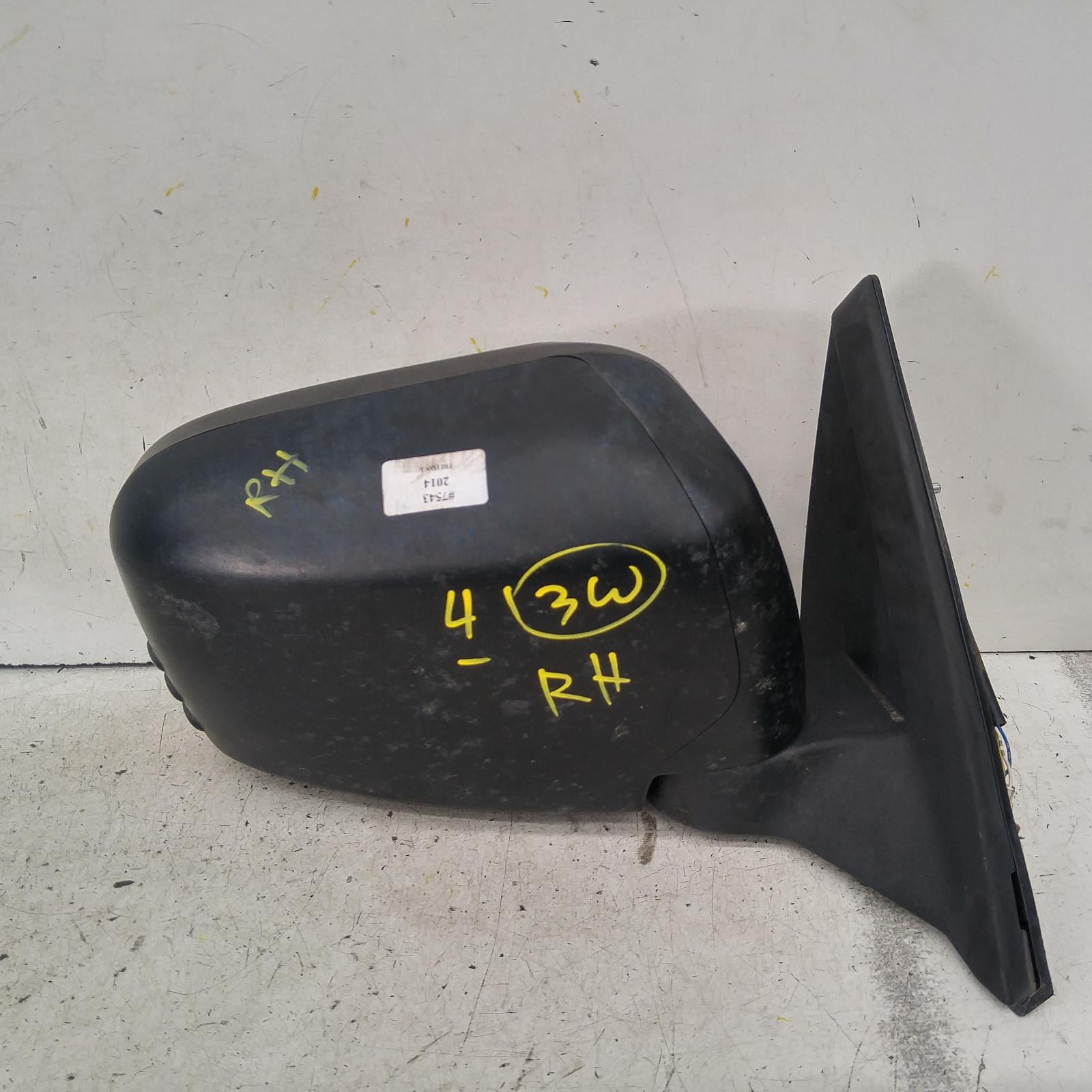 Triton Door Mirror Right 2006-2015 ml-mn,power,black,07/06-04/15 00007543 #158408