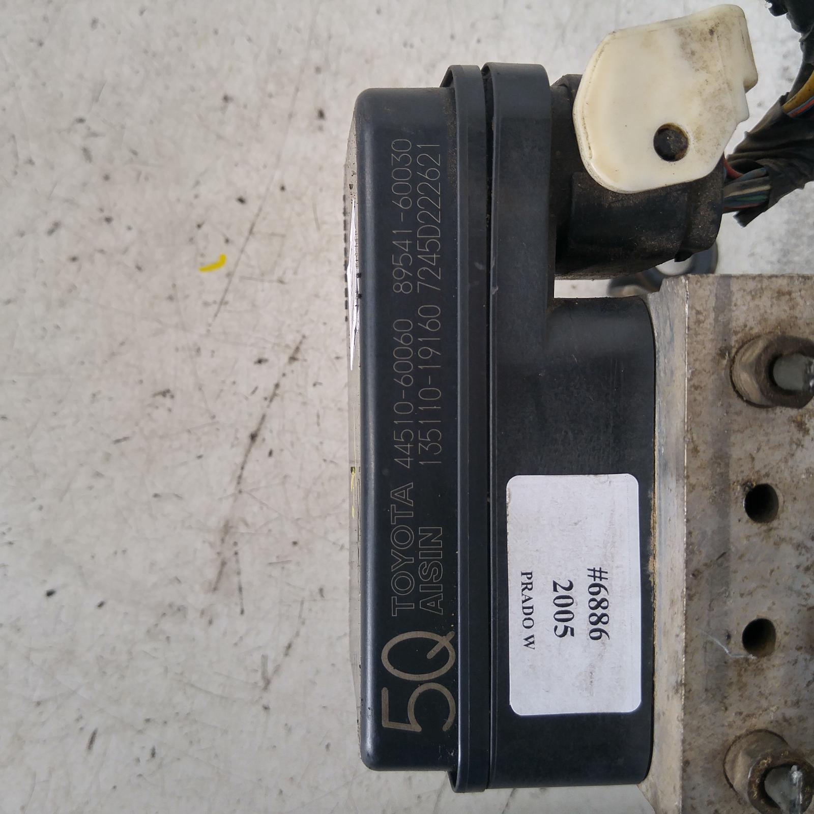 Prado Abs Pump/modulator 2003-2009 120 series,44510-60060 type,02/03-10/09 00006886 #159473
